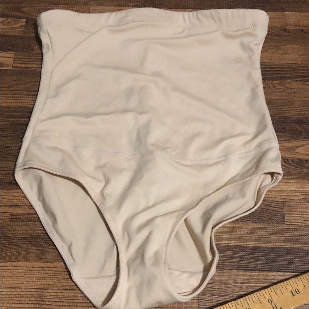 Maidenform Beige High-Waist Shaping Brief